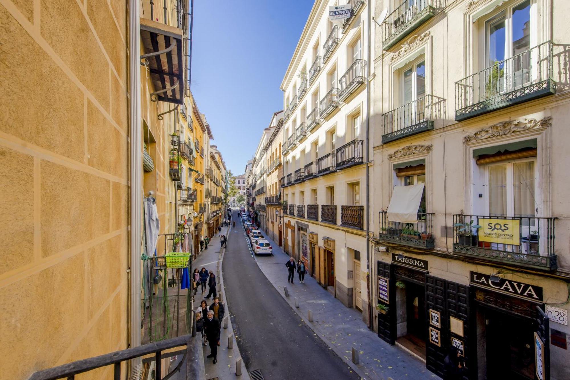 Ferienwohnung Nuevo Apt De 7Pax Entre La Cava Alta Y La Cava Baja Madrid Exterior foto