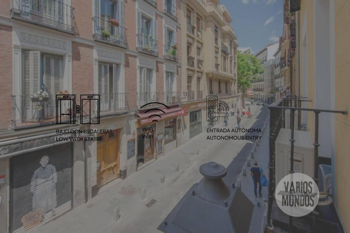 Ferienwohnung Nuevo Apt De 7Pax Entre La Cava Alta Y La Cava Baja Madrid Exterior foto